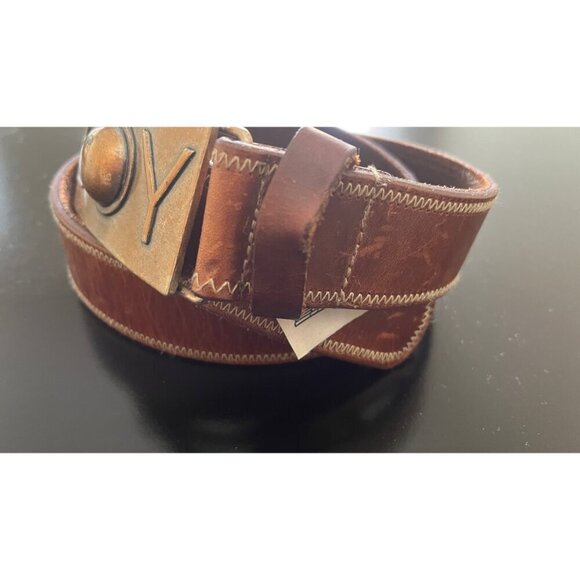 VINTAGE 90'S BOY LONDON BOY BUCKLE BELT 32 - Picture 2 of 4